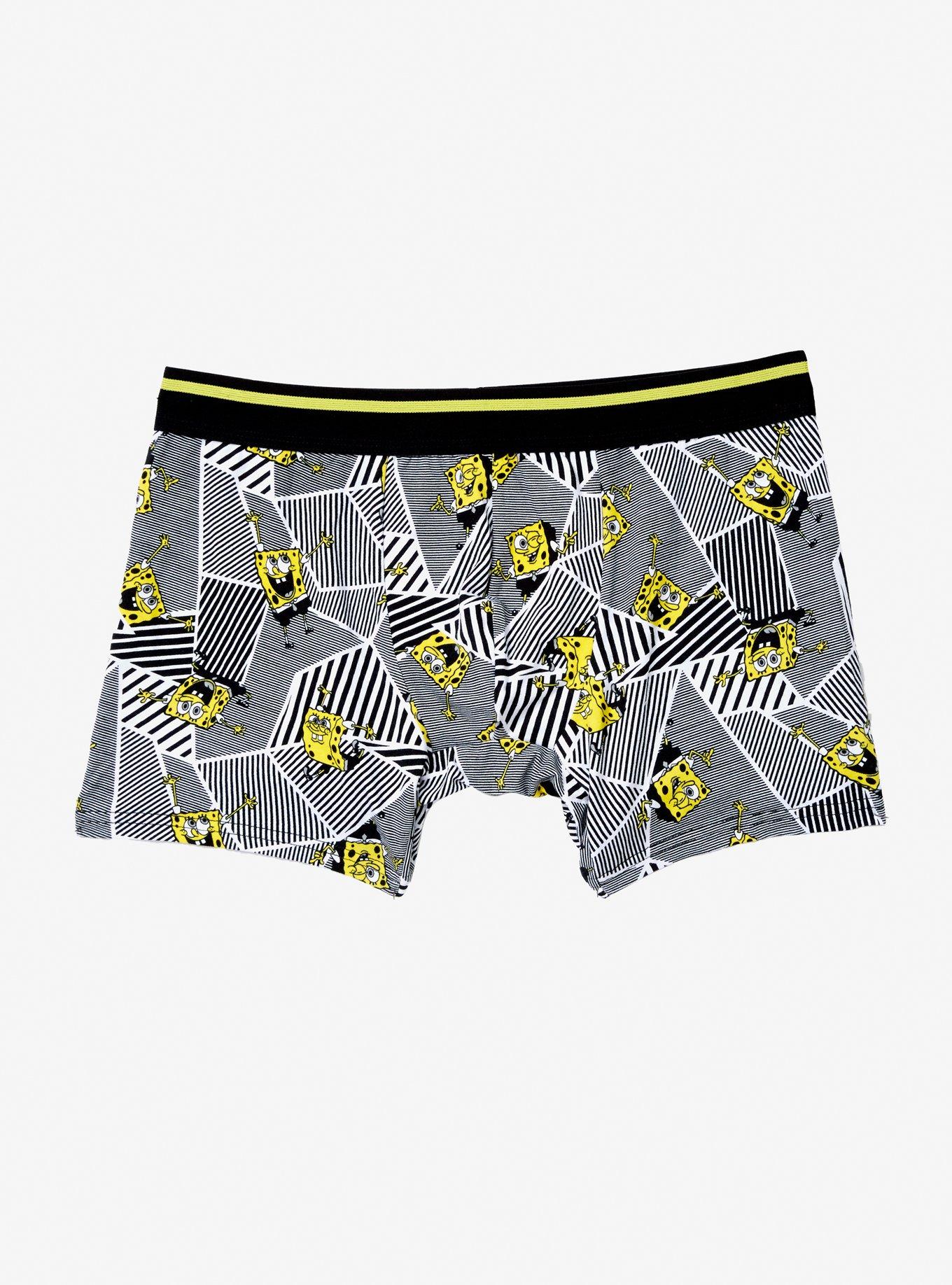 SpongeBob SquarePants Stripes Boxer Briefs, MULTI, hi-res