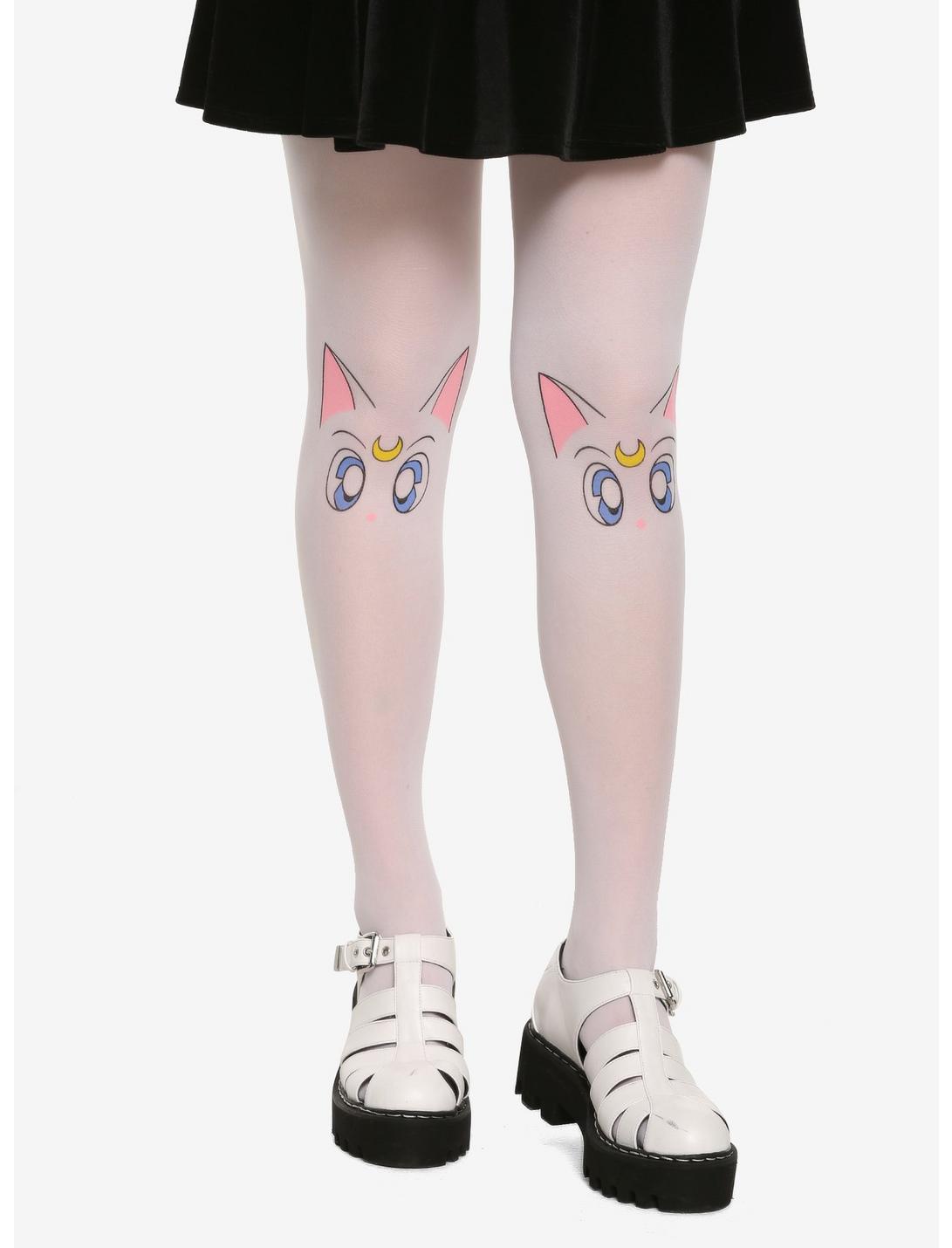 Anime Artemis White M/L Everything Legwear Nylon Stocking Sailor Moon 