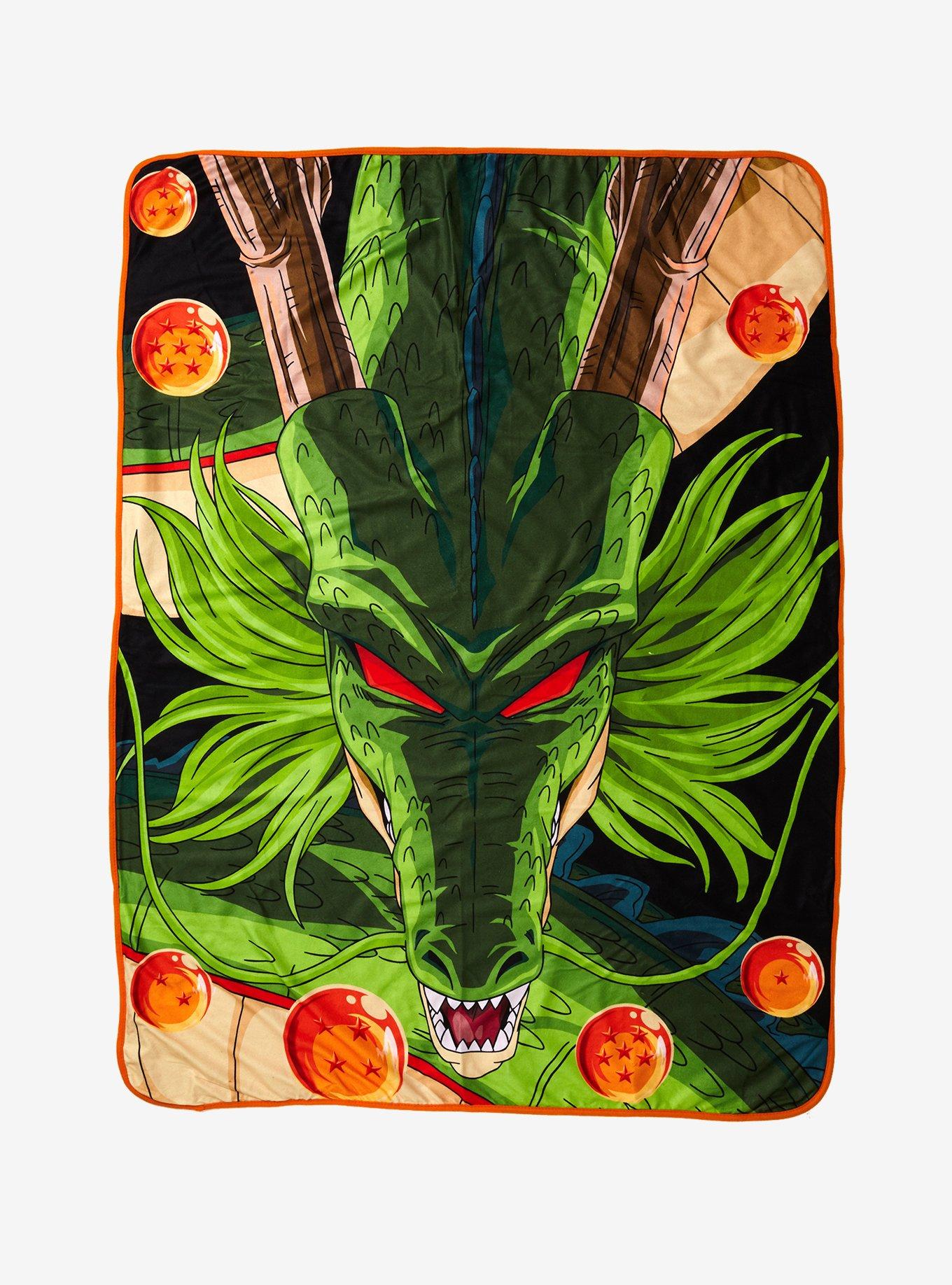 Dragon Ball Super Shenron Throw Blanket Hot Topic