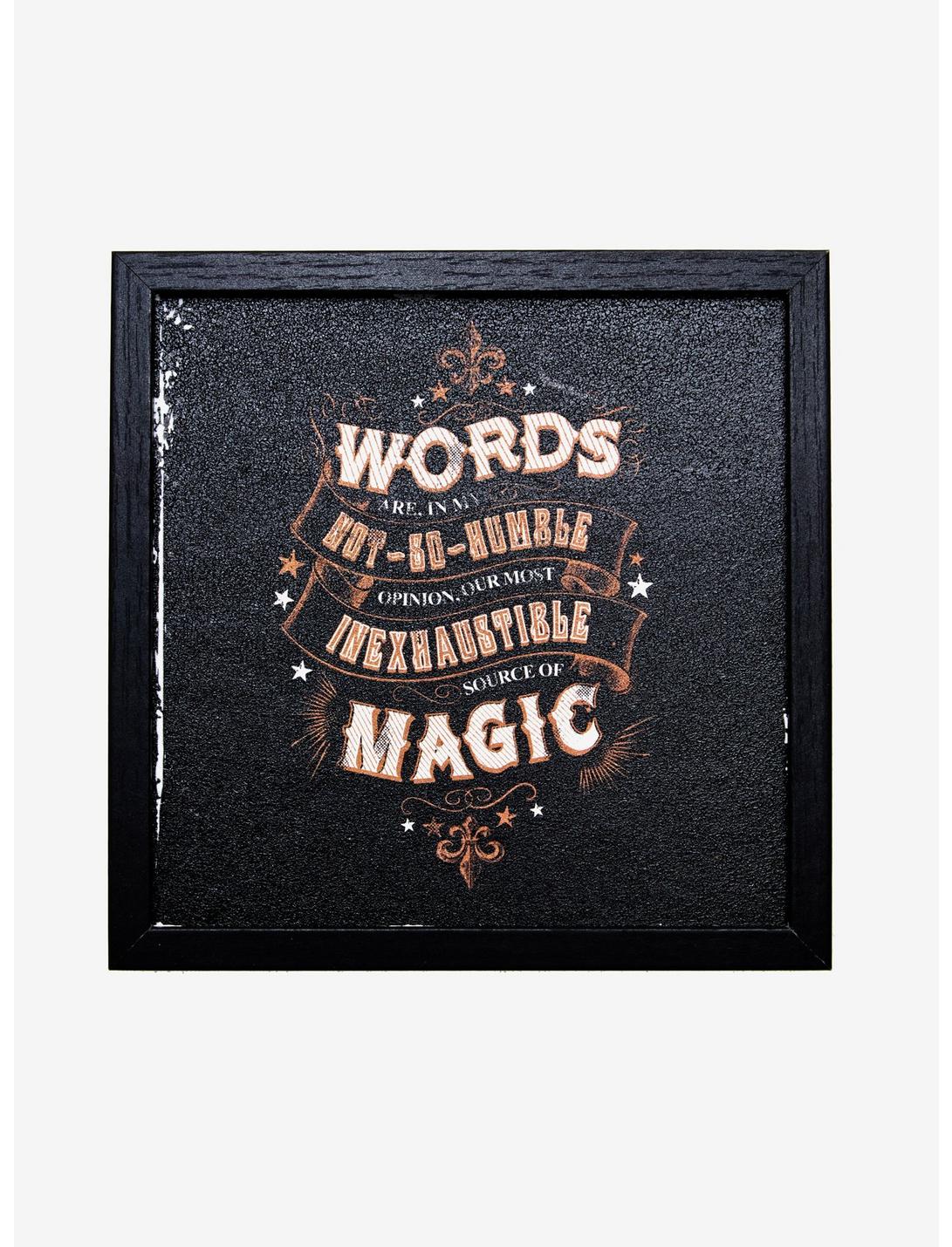 Harry Potter Words Are Magic Mini Art, , hi-res