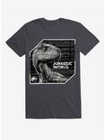 Jurassic World Isla Nublar Data T-Shirt, CHARCOAL, hi-res
