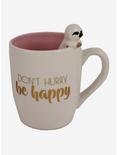 3D Sloth Be Happy Mug, , hi-res