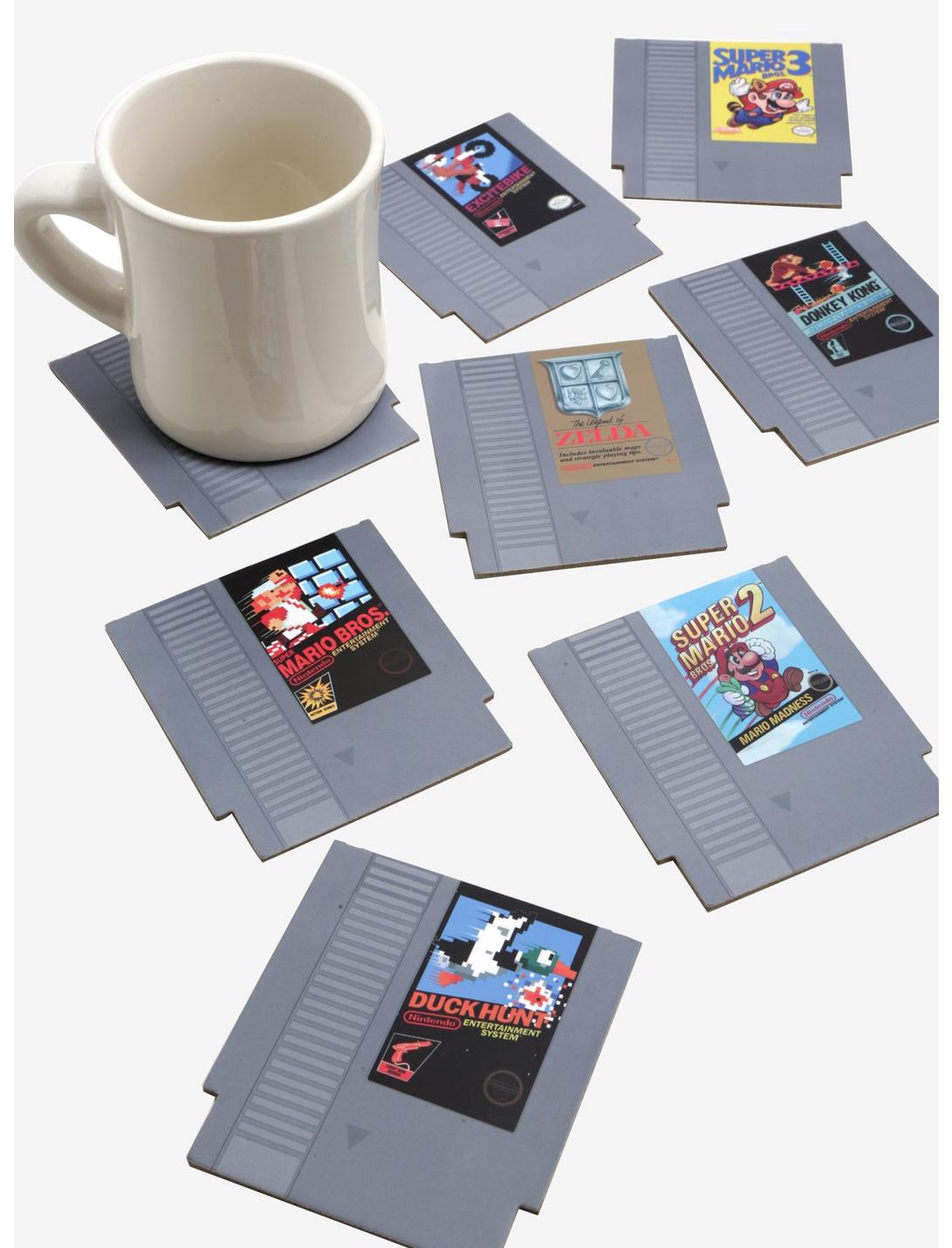 Plus Size Nintendo NES Cartridge Coasters, , hi-res