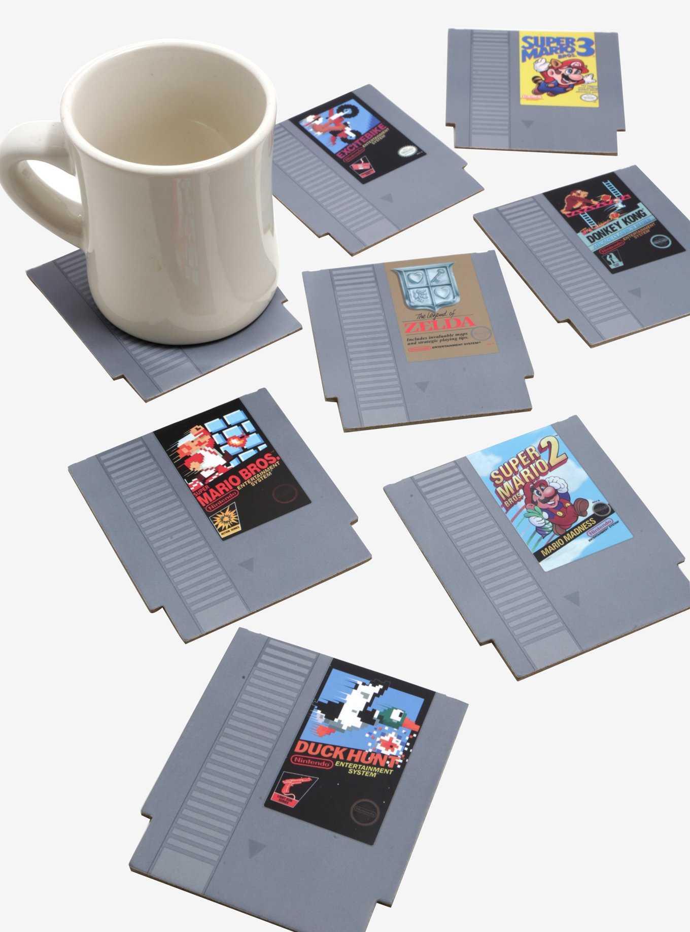 Nintendo NES Cartridge Coasters, , hi-res