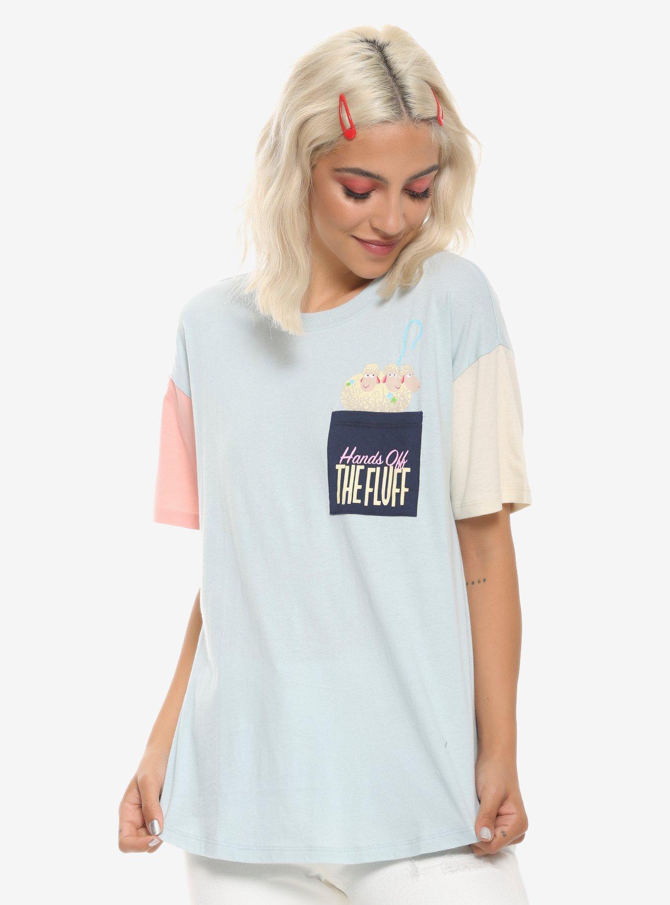 Disney Pixar Toy Story 4 Bo Peep's Sheep Pocket Color-Block T-Shirt, MULTI, hi-res