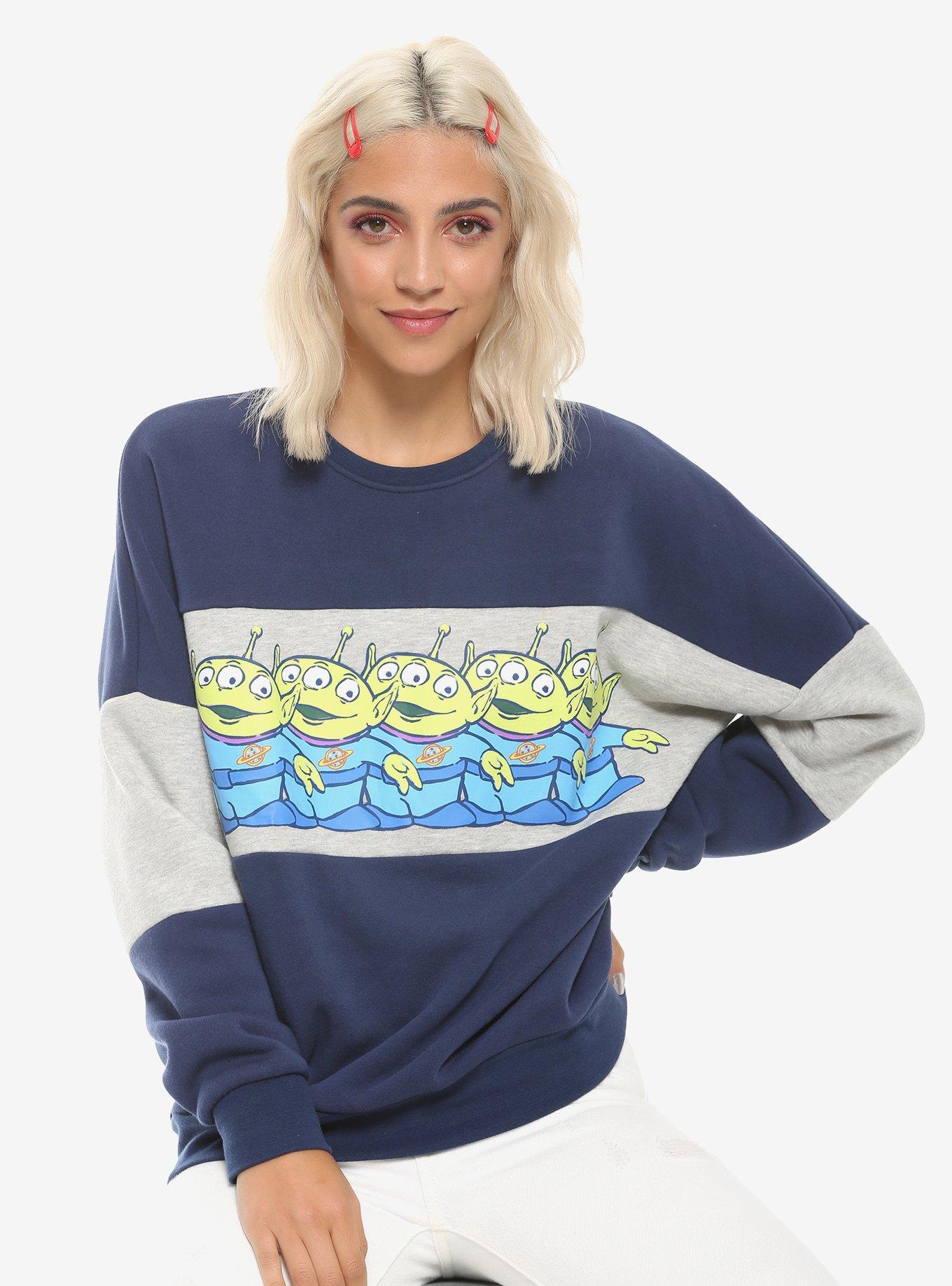 Disney Pixar Toy Story 4 Aliens Panel Sweatshirt, MULTI, hi-res