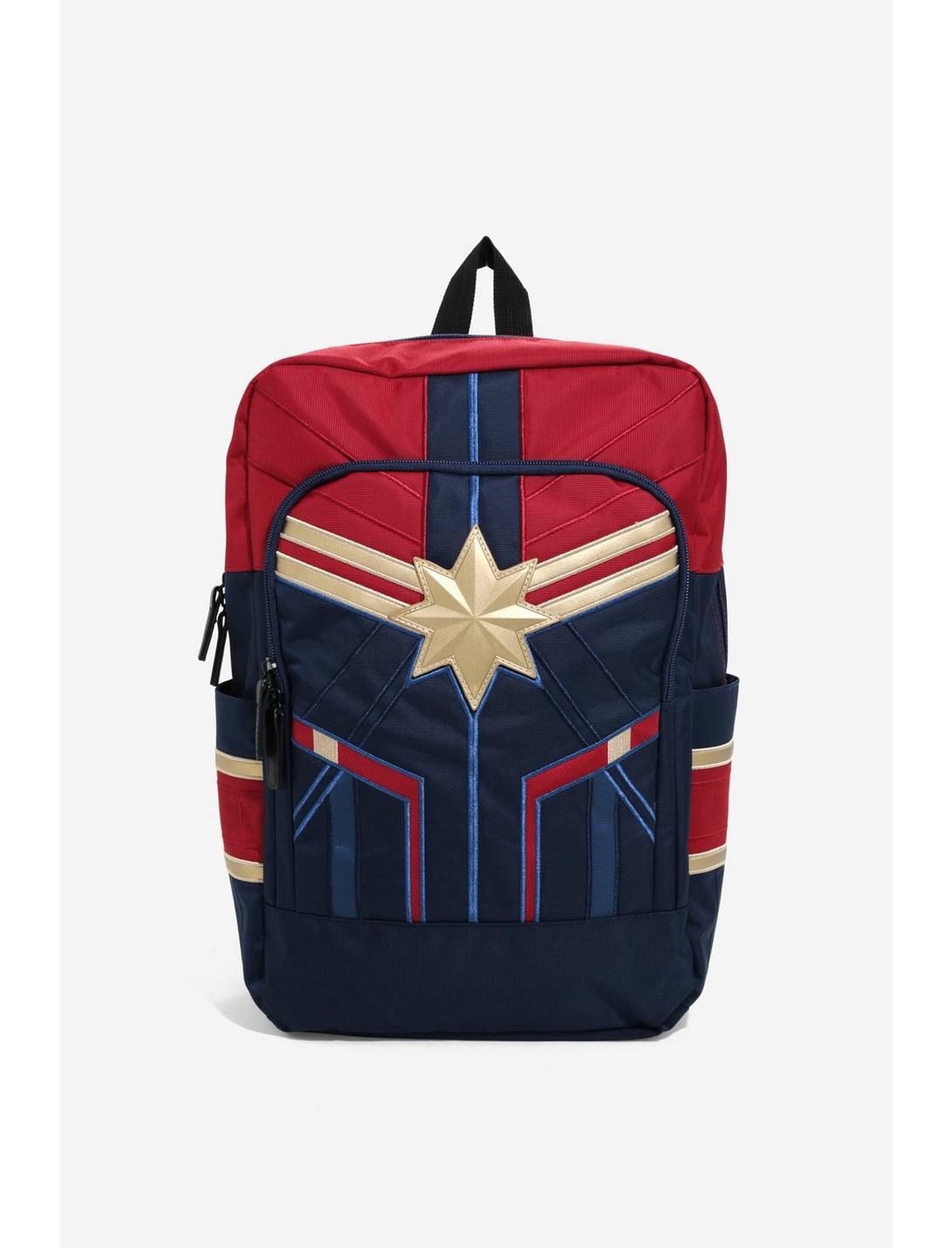 Marvel Captain Marvel Logo Built-Up Backpack, , hi-res