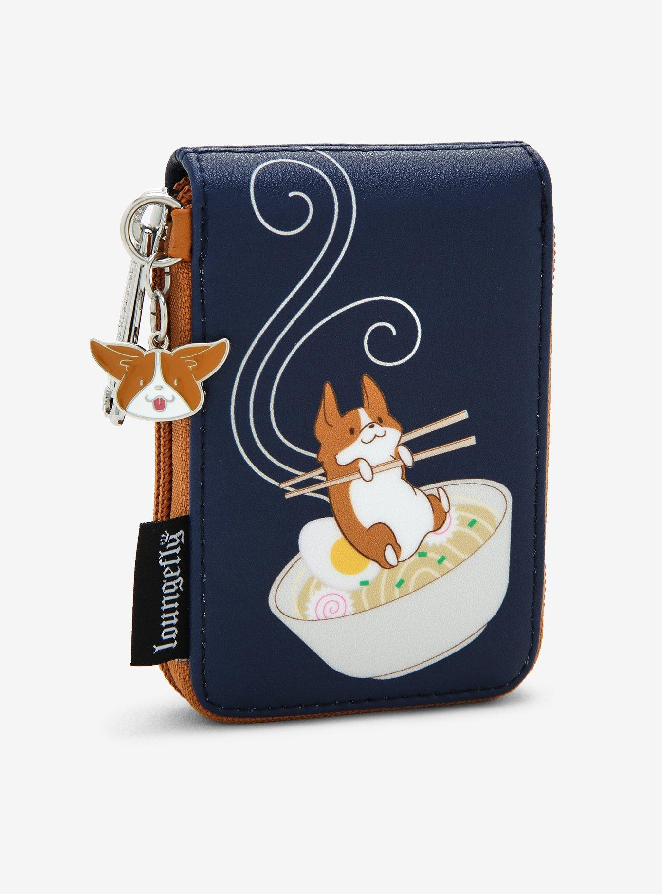 Women Kawaii Corgi Dog Wallets Pocket Purse Girls Card Holder