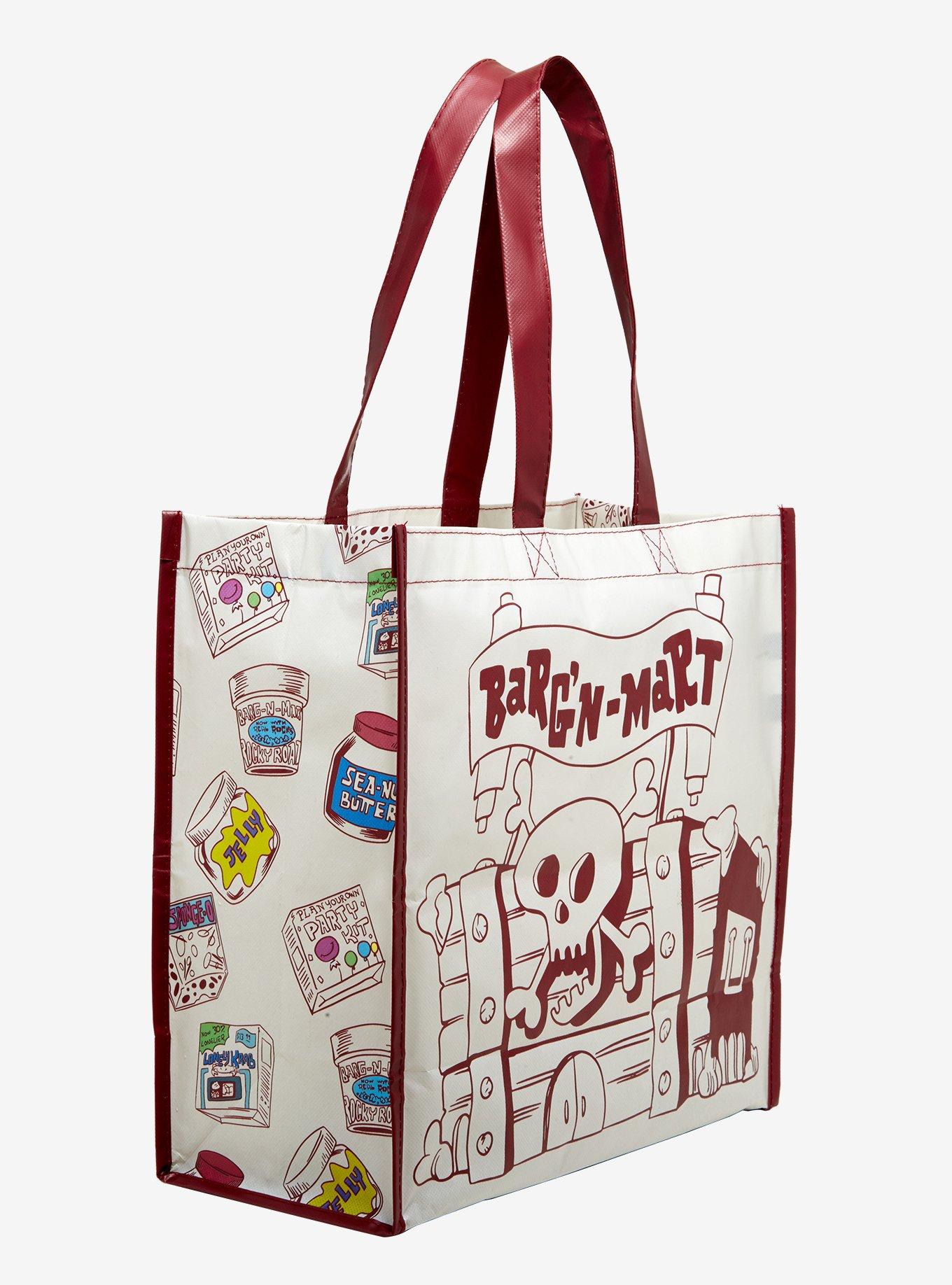 SpongeBob SquarePants Barg'n Mart Reusable Tote - BoxLunch Exclusive, , hi-res