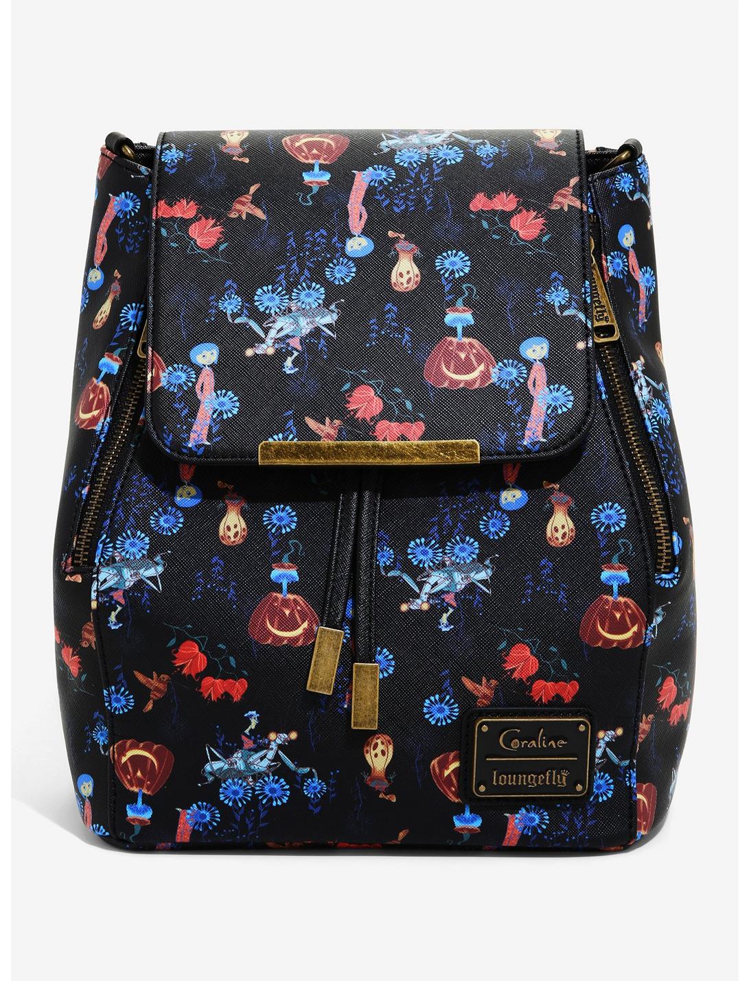 Loungefly Coraline Convertible Mini Backpack - BoxLunch Exclusive, , hi-res
