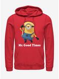 Minions Mr. Good Times Hoodie, RED, hi-res
