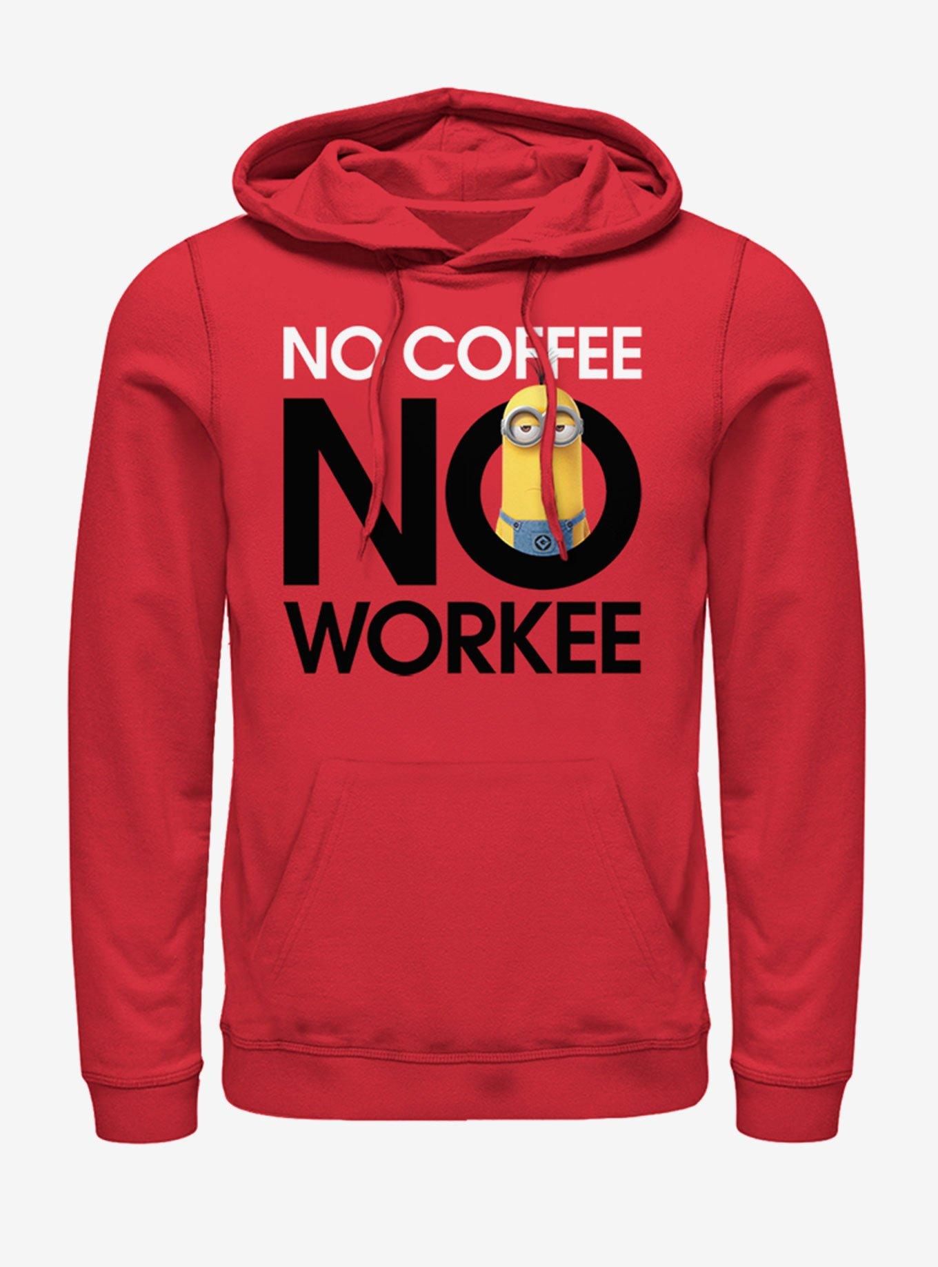 Minions No Workee Hoodie, , hi-res