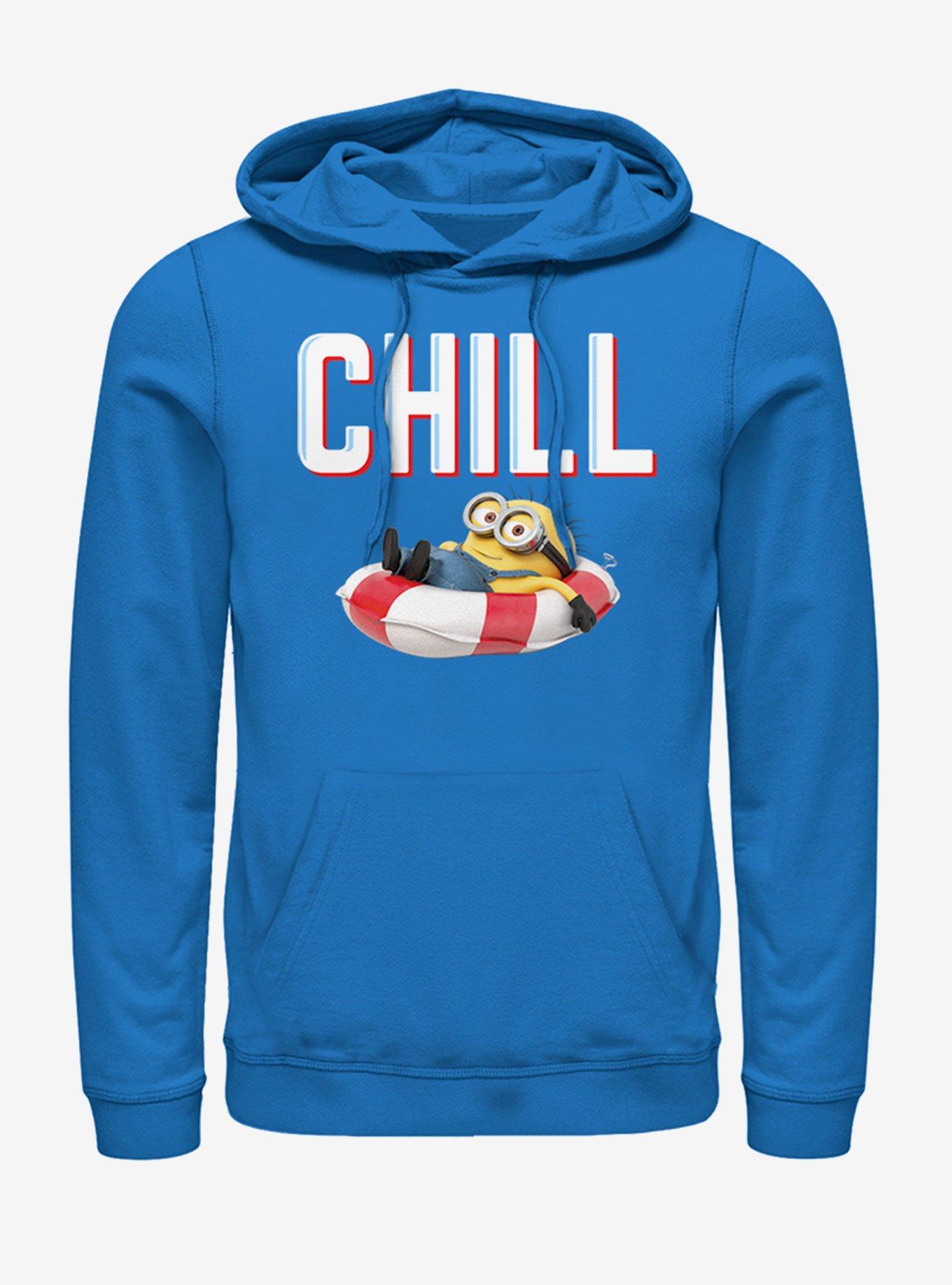 Minions Chillaxin Hoodie, ROYAL, hi-res