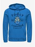 Minions Today Cancelled Hoodie, ROYAL, hi-res