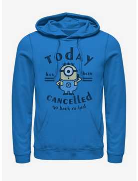 Minions Today Cancelled Hoodie, , hi-res
