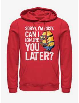 Minions Ignore You Later Hoodie, , hi-res