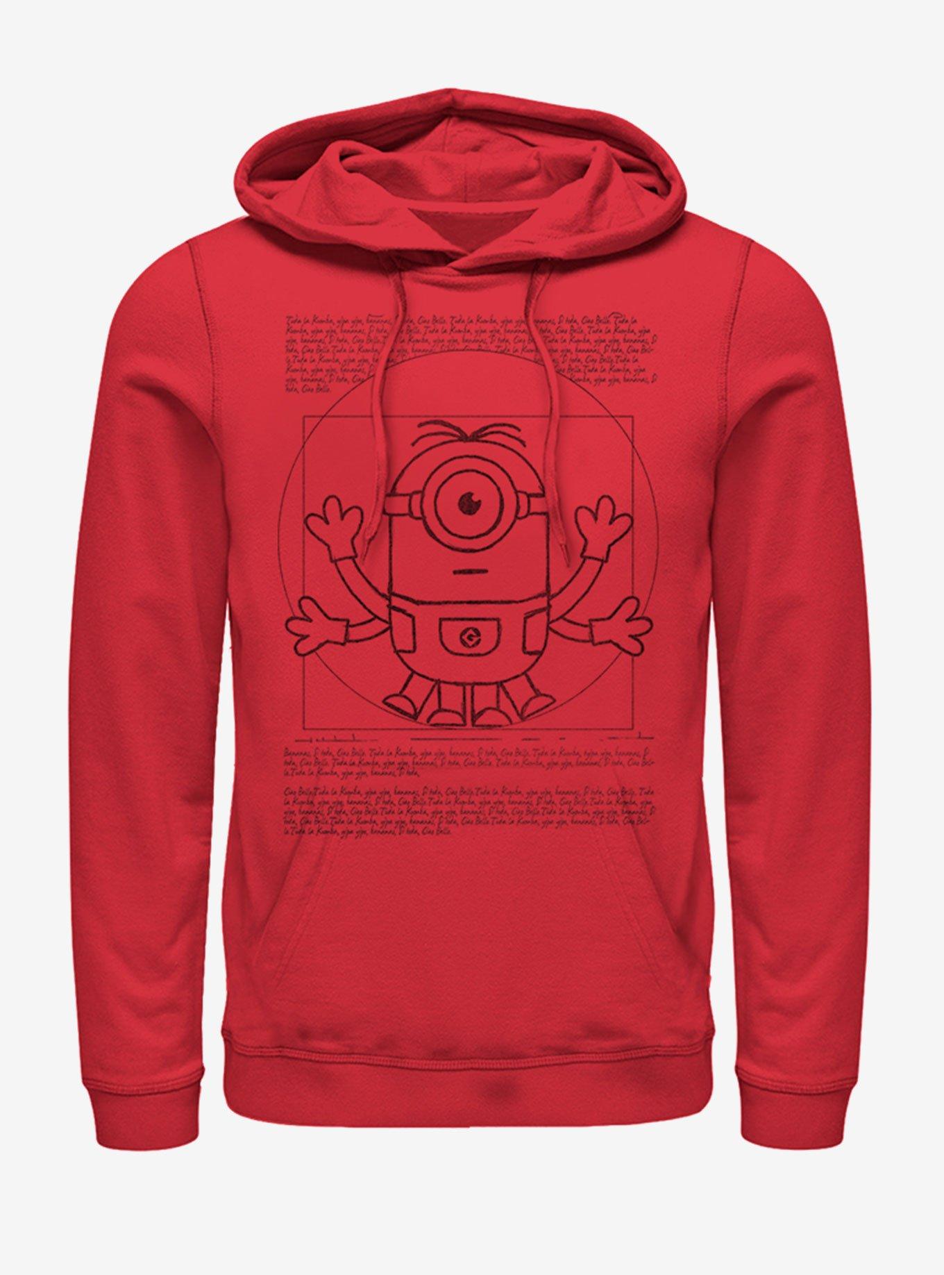 Minions Kerrangg Hoodie, RED, hi-res