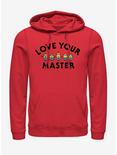 Minions Love Your Master Hoodie, RED, hi-res