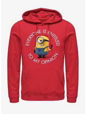 Minions My Opinion Hoodie, , hi-res