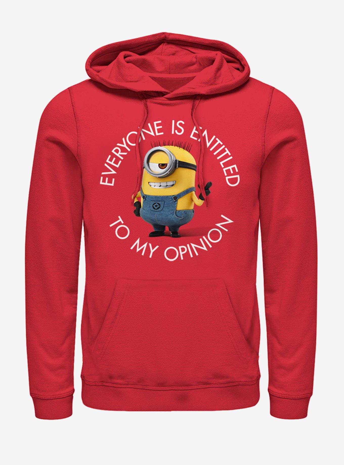 Minions My Opinion Hoodie, , hi-res