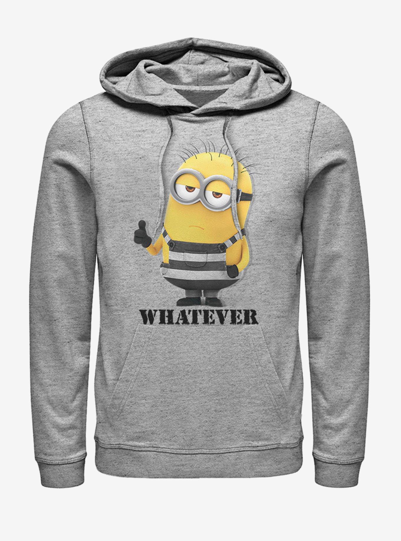 Minions Whatever Hoodie, ATH HTR, hi-res