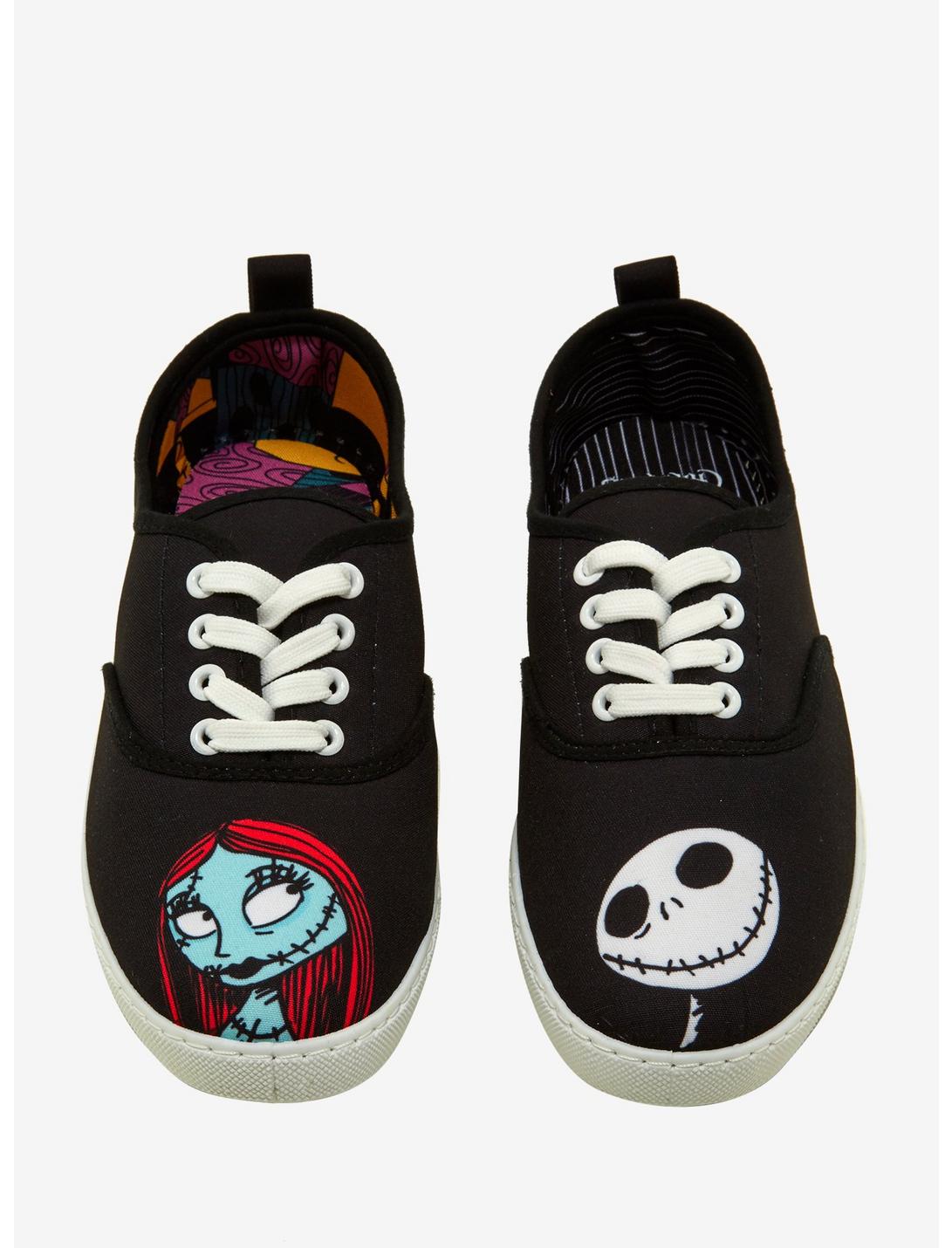 The Nightmare Before Christmas Sally & Jack Lace-Up Sneakers, MULTI, hi-res
