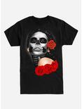 Muertos Girl Come Hither T-Shirt, BLACK, hi-res