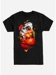 Sacred Heart Muertos Girl T-Shirt, BLACK, hi-res