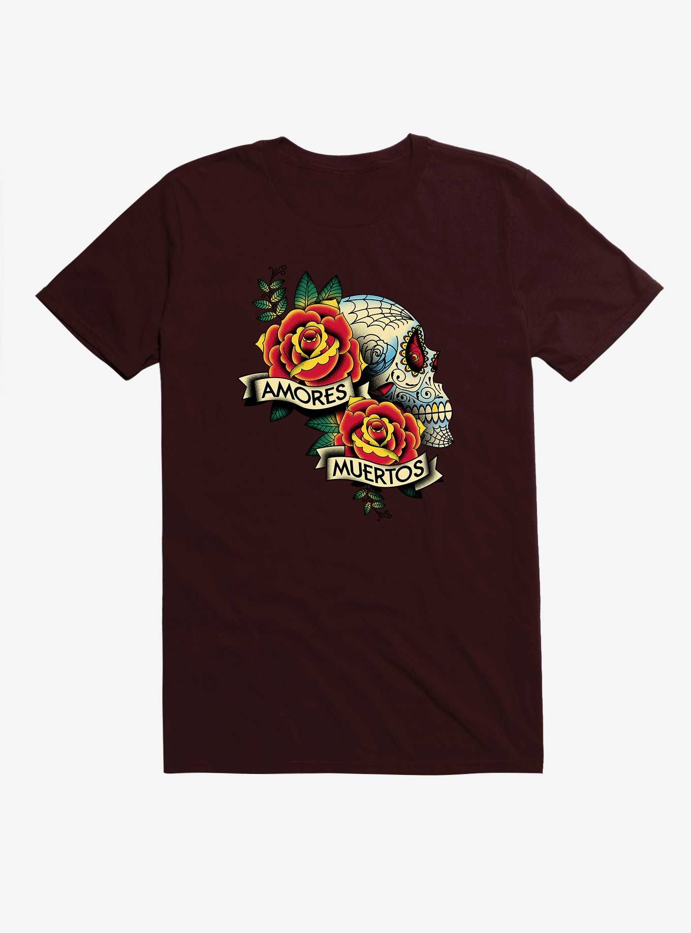 Amores Muertos Sugar Skull T-Shirt, , hi-res