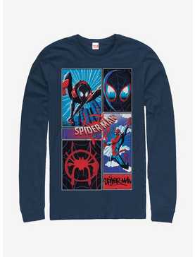 Marvel Spider-Man Comic Spiders Long-Sleeve T-Shirt, , hi-res