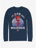 Marvel Spider-Man It Can Get Weirder Spider-Ham Long-Sleeve T-Shirt, NAVY, hi-res