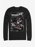 Marvel Spider-Man Street Panels Long-Sleeve T-Shirt, BLACK, hi-res