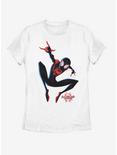 Marvel Spider-Man Big Miles Womens T-Shirt, WHITE, hi-res