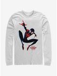 Marvel Spider-Man Big Miles Long-Sleeve T-Shirt, WHITE, hi-res