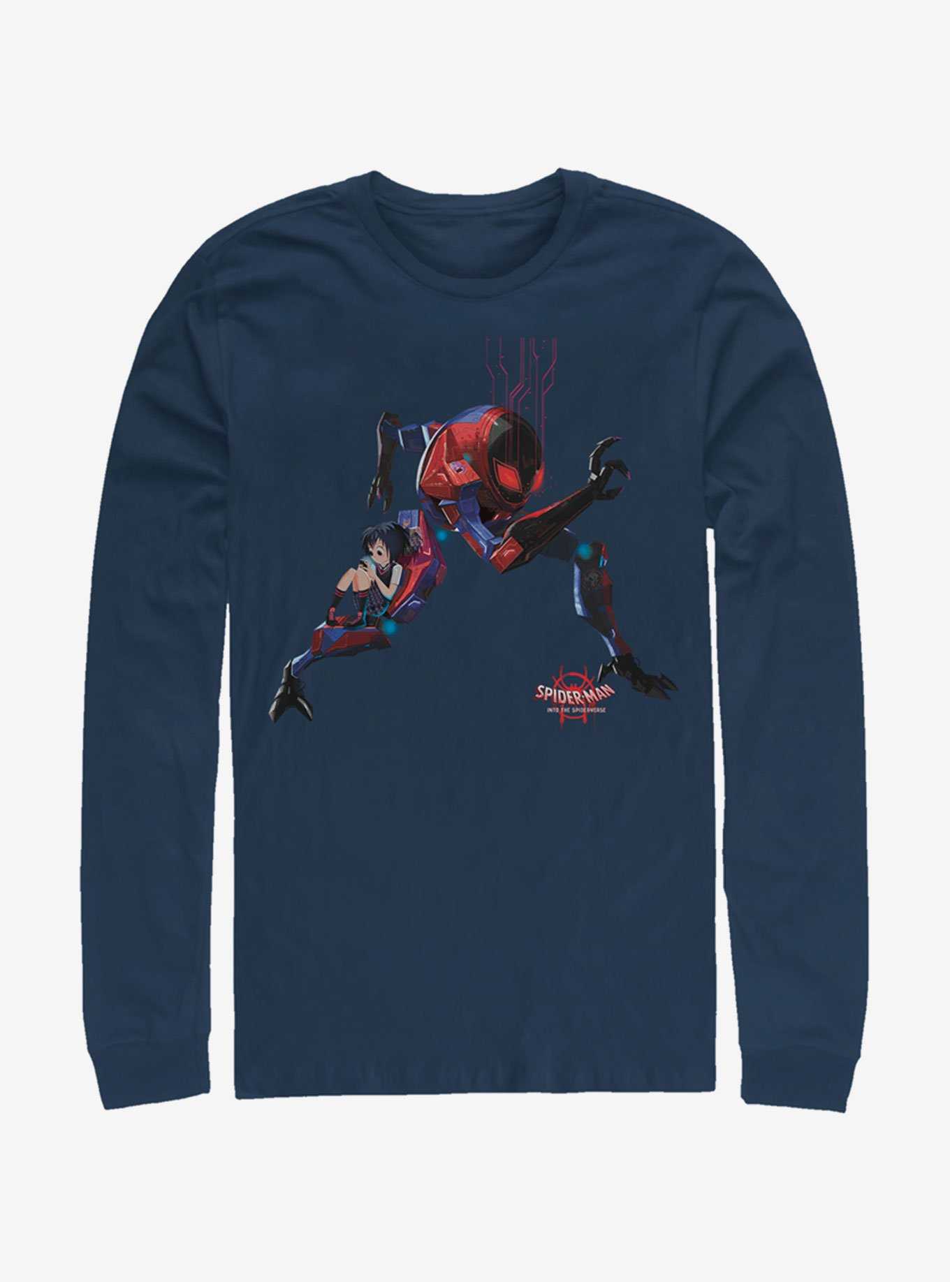 Marvel Spider-Man Giant Robo Long-Sleeve T-Shirt , , hi-res