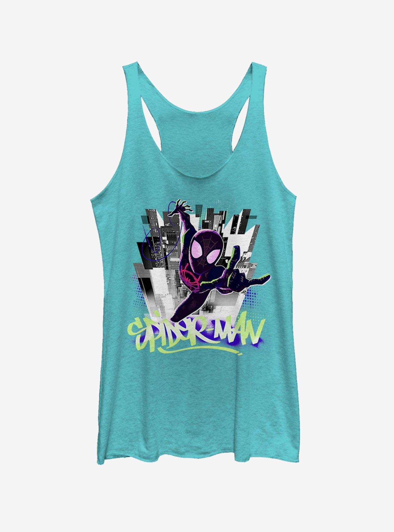 Marvel Spider-Man Brooklyn Graffiti Womens Tank, , hi-res