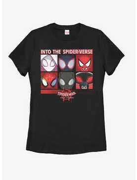 Marvel Spider-Man Six Up Womens T-Shirt, , hi-res
