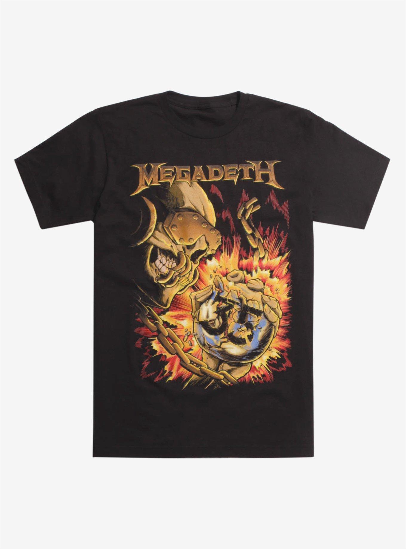 Megadeth 35th Anniversary Vic T-Shirt, BLACK, hi-res