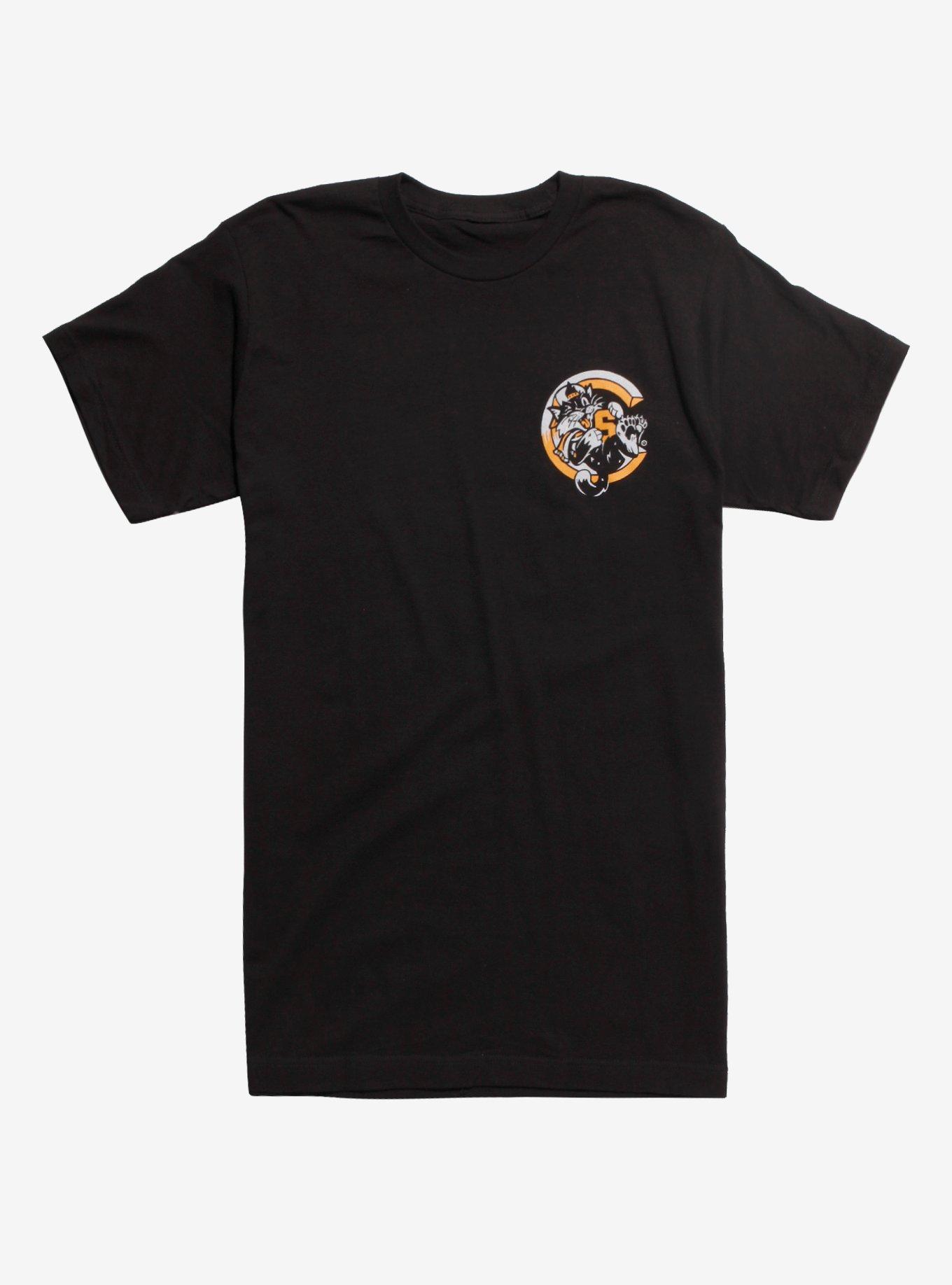 State Champs Black Cat T-Shirt, BLACK, hi-res