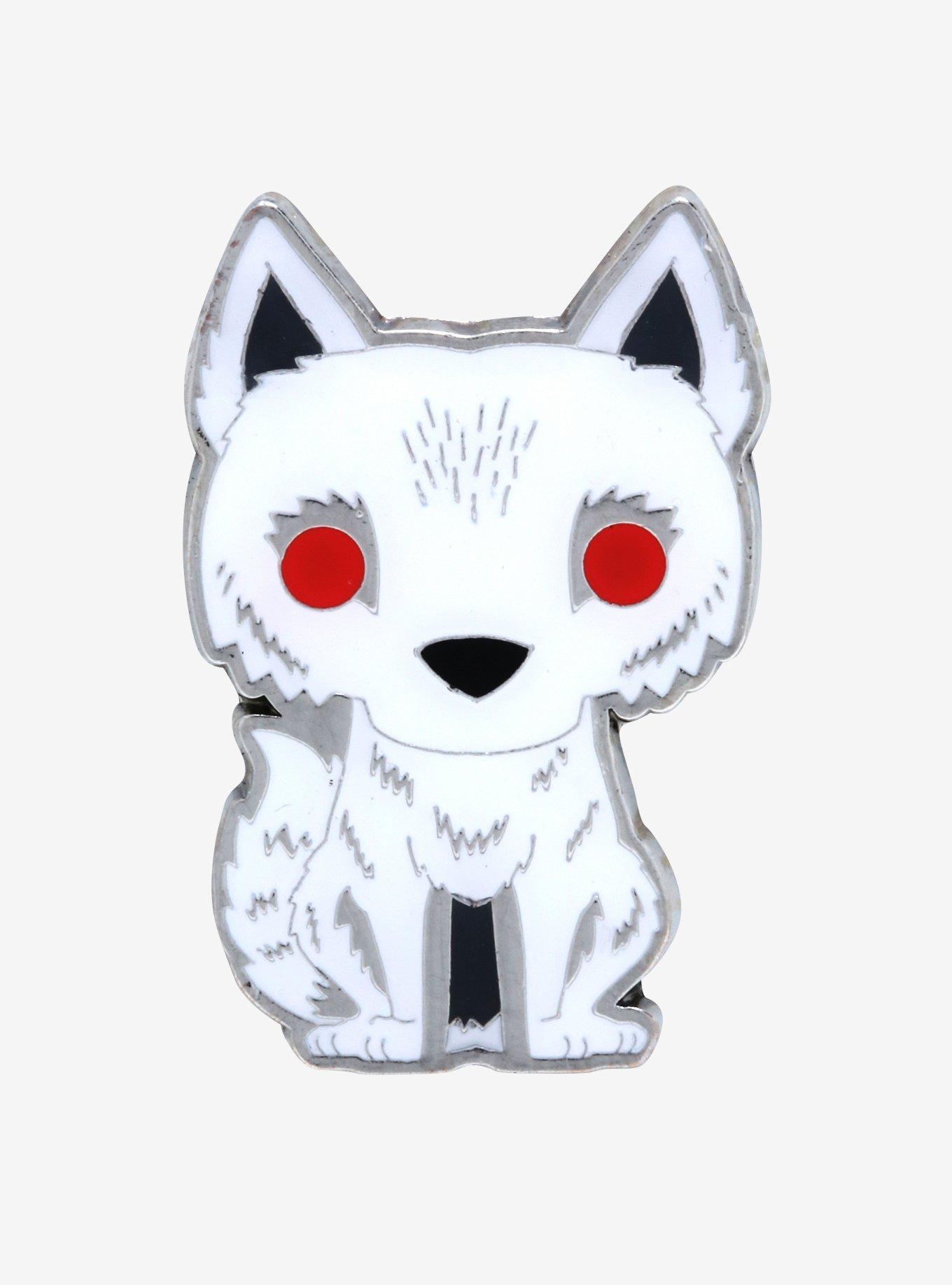 Funko Pop! Game of Thrones Ghost Enamel Pin, , hi-res