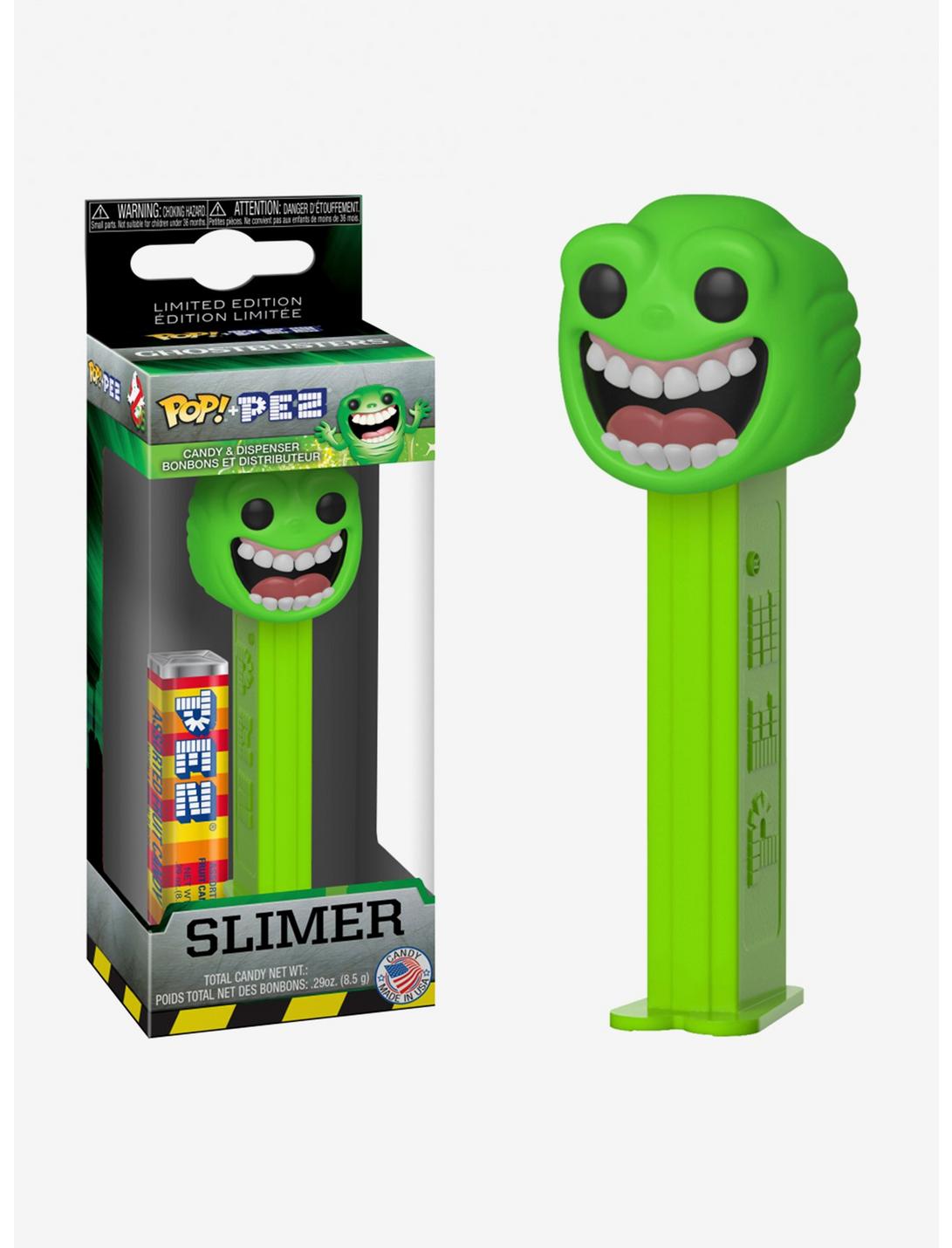 Funko Pop! PEZ Ghostbusters Slimer Candy & Dispenser, , hi-res