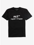 NCT 127 Regular-Irregular T-Shirt, BLACK, hi-res