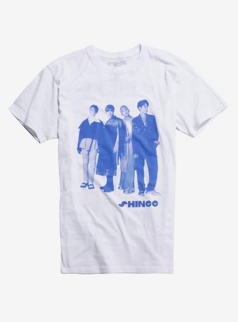 SHINee Blue Print T-Shirt | Hot Topic