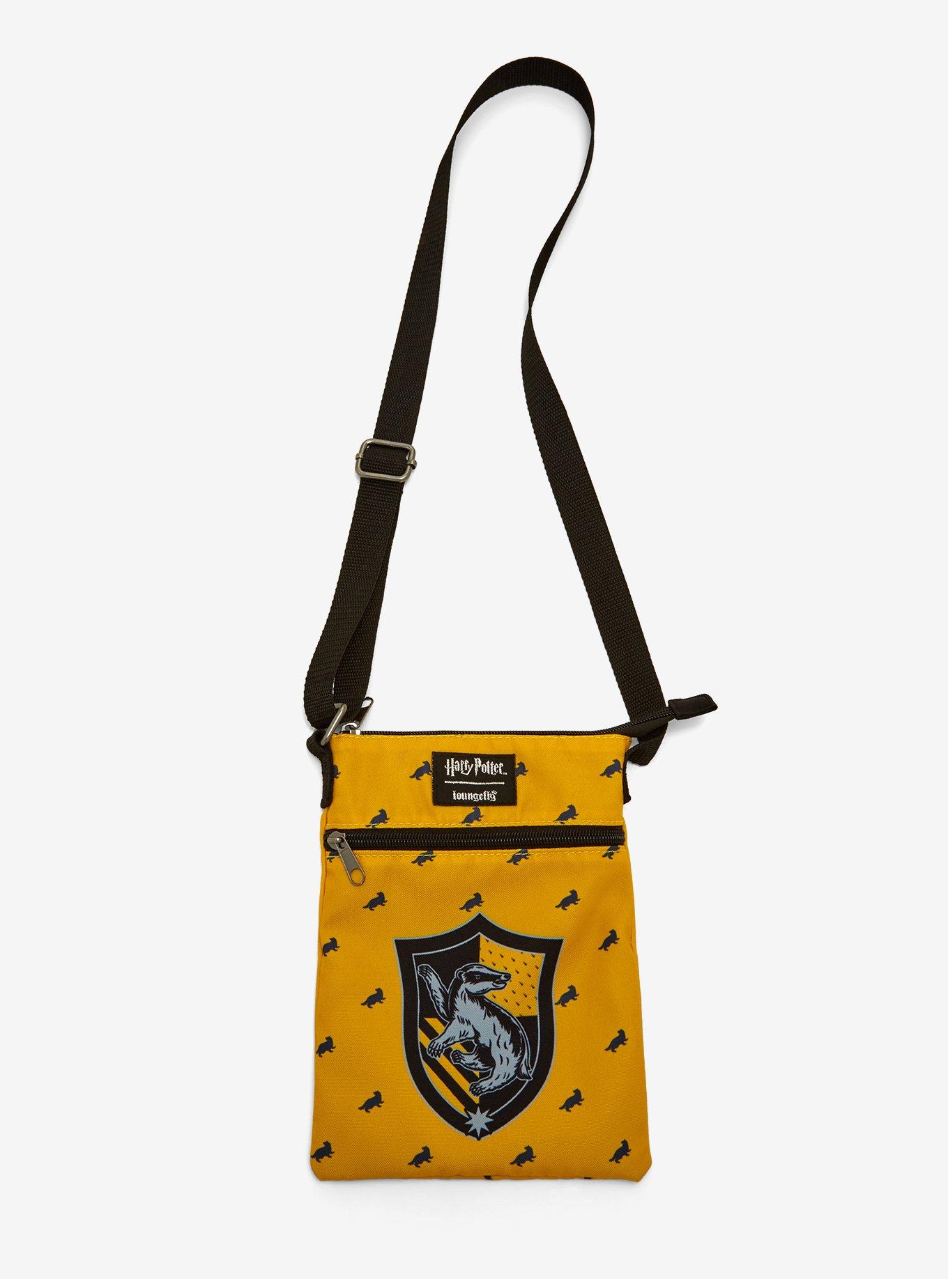 Loungefly Harry Potter Hufflepuff Passport Crossbody Bag, , hi-res