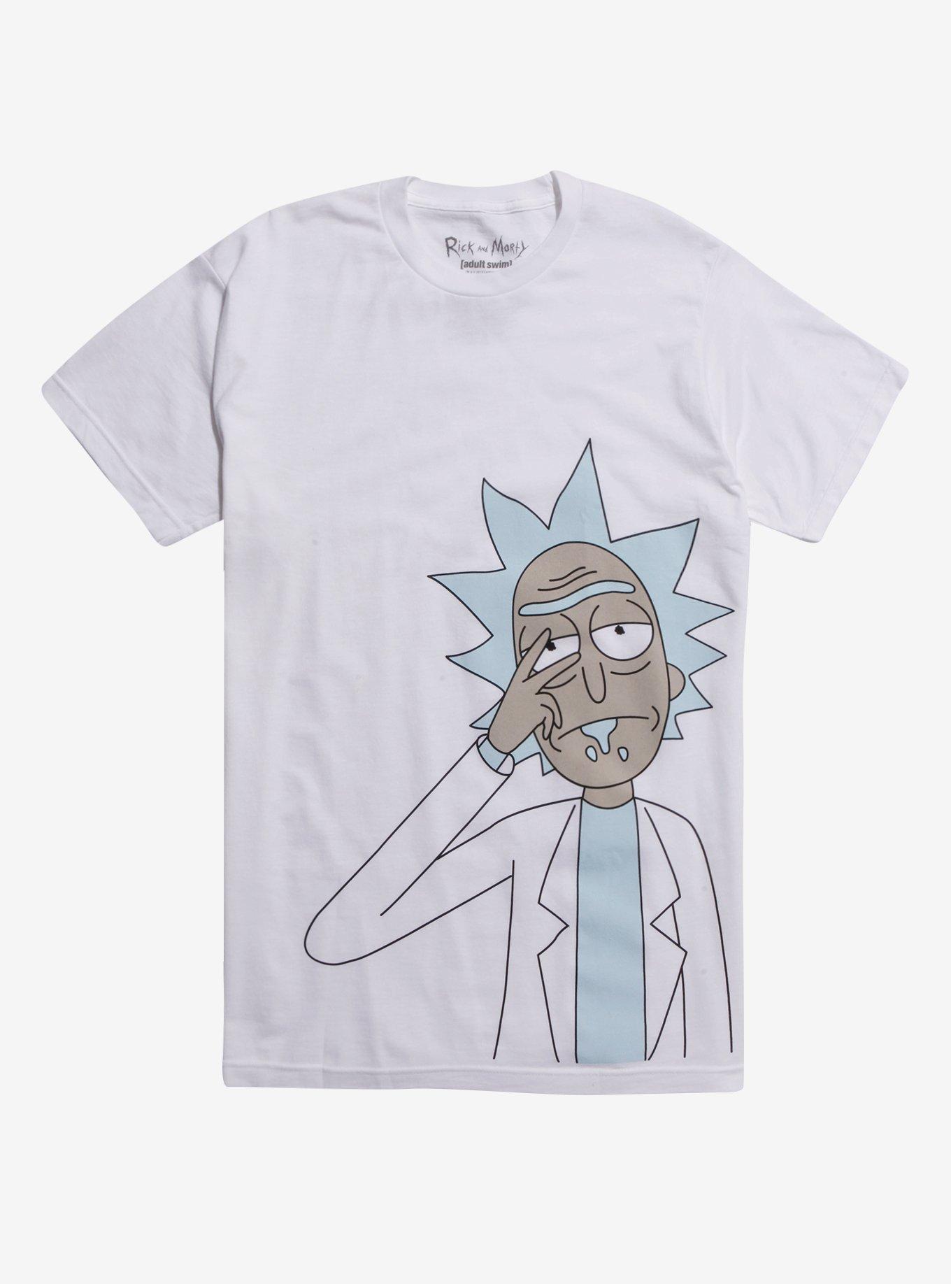 Rick And Morty Rick Belt Print T-Shirt, MULTI, hi-res