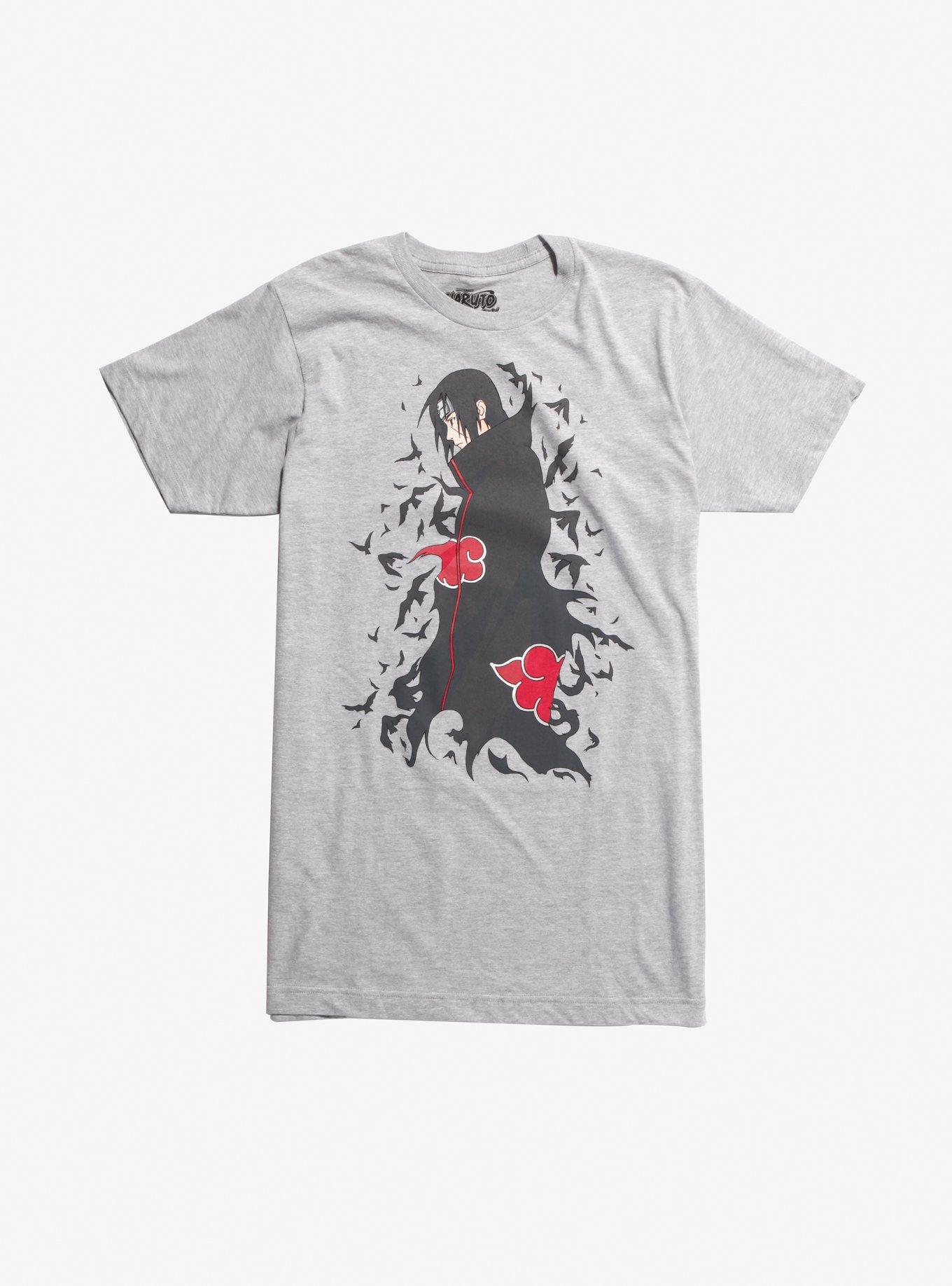 Naruto anime cartoon children's t-shirt Uchiha Sasuke Itachi