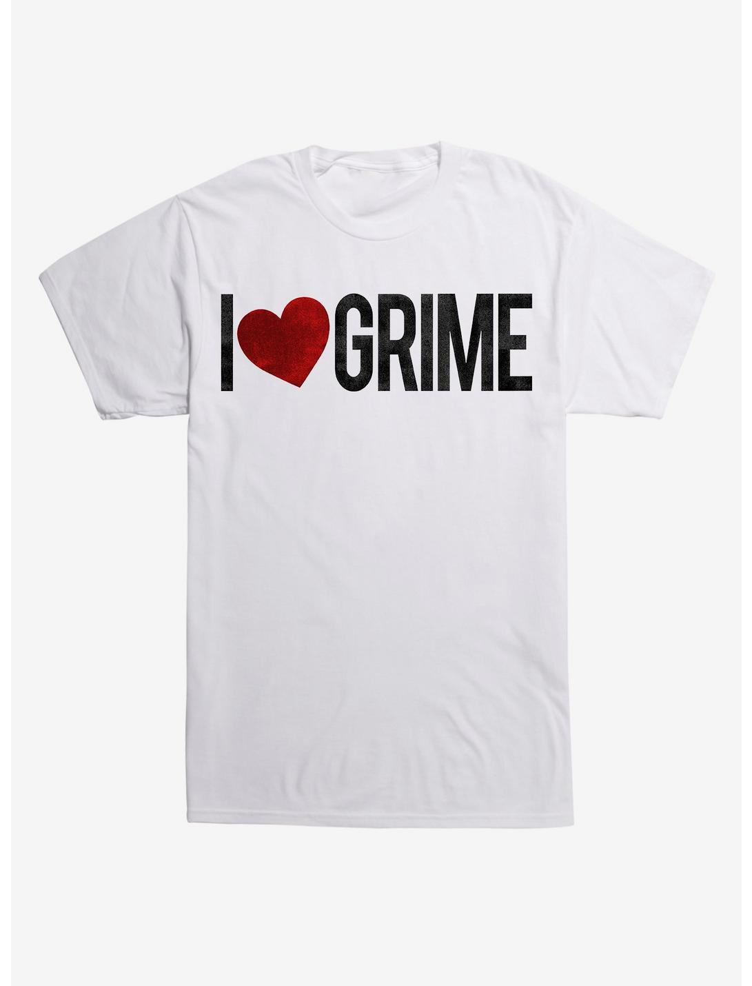 I Heart Grime T-Shirt, WHITE, hi-res
