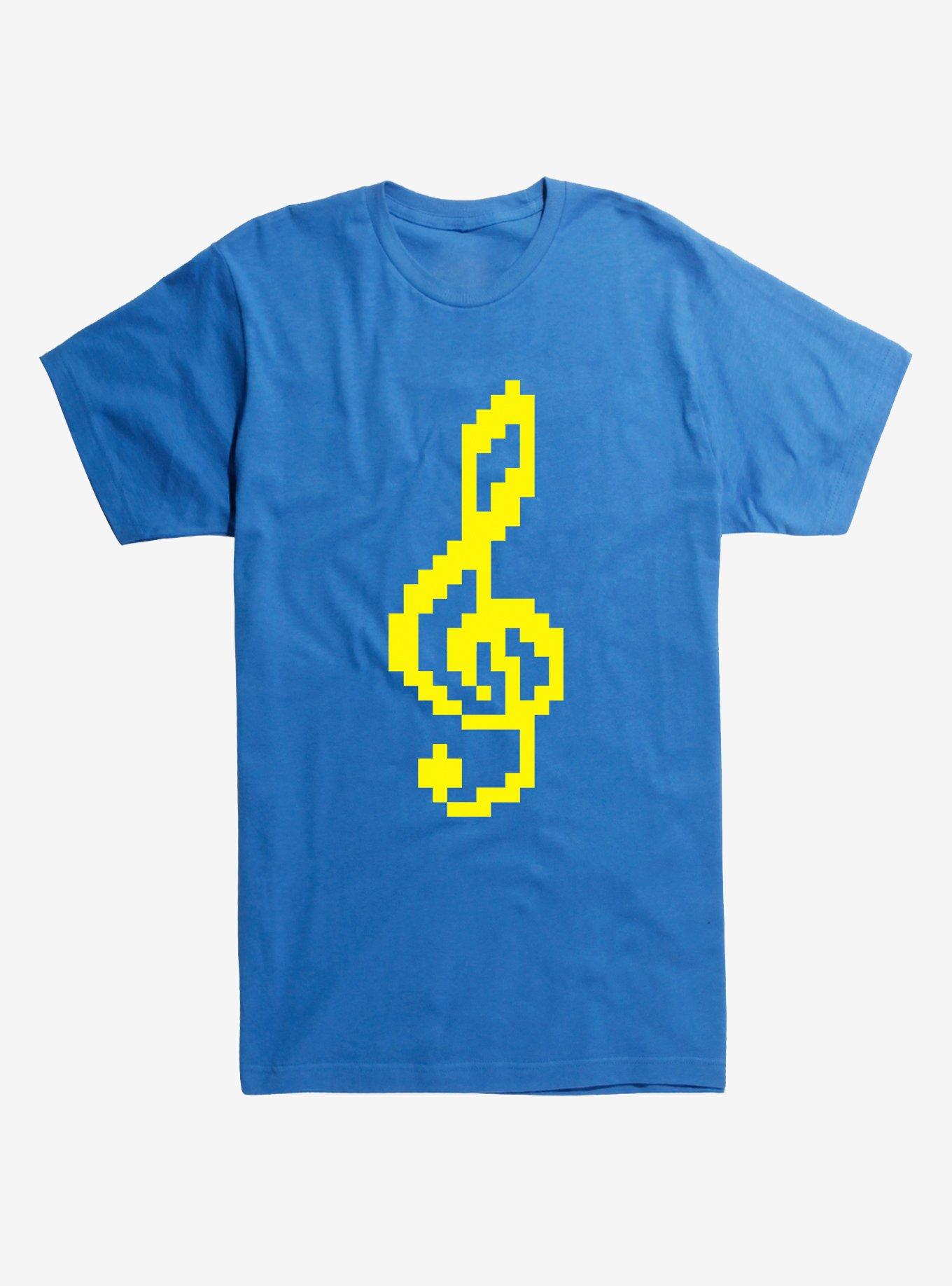 Pixel Clef T-Shirt, , hi-res