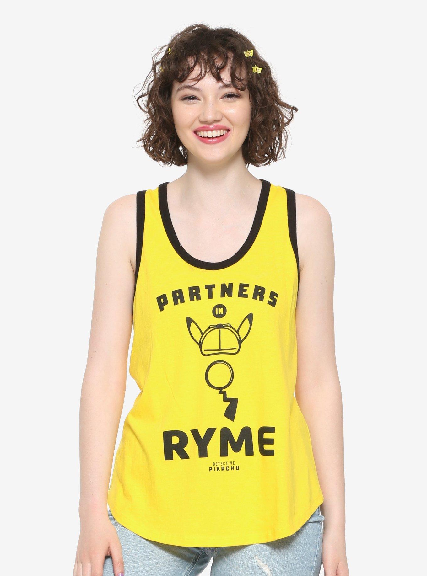Pokemon Detective Pikachu Partners In Ryme Girls Tank Top Hot Topic