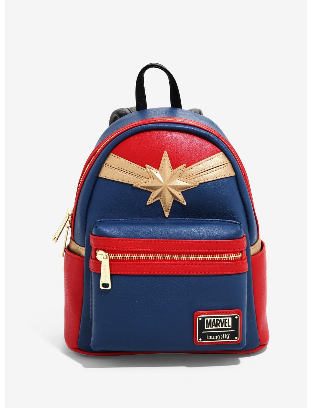 Loungefly Marvel Captain Marvel Mini Backpack, , hi-res